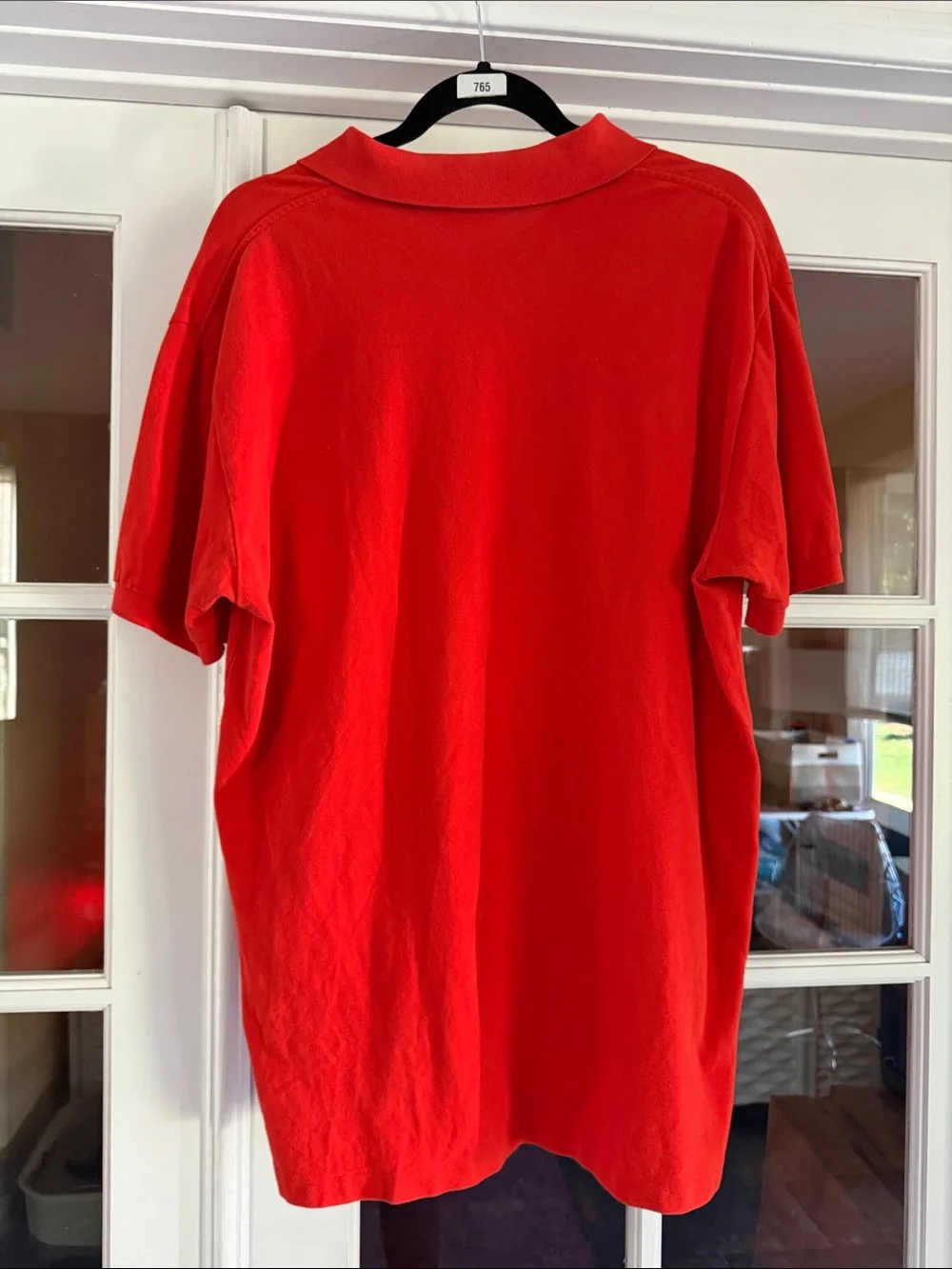 Polo by Ralph Lauren Bright Red Short Sleeve Polo with Contrast Pony